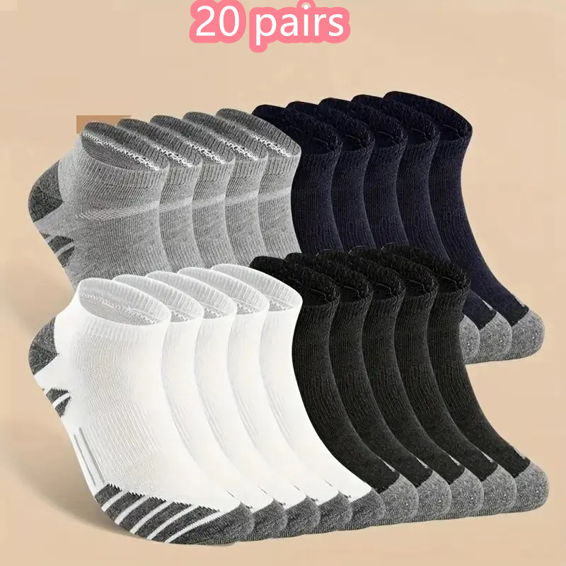 1/10/20 Pairs Ankle Athletic R - огляд і ціна Athletic Sock Cushion