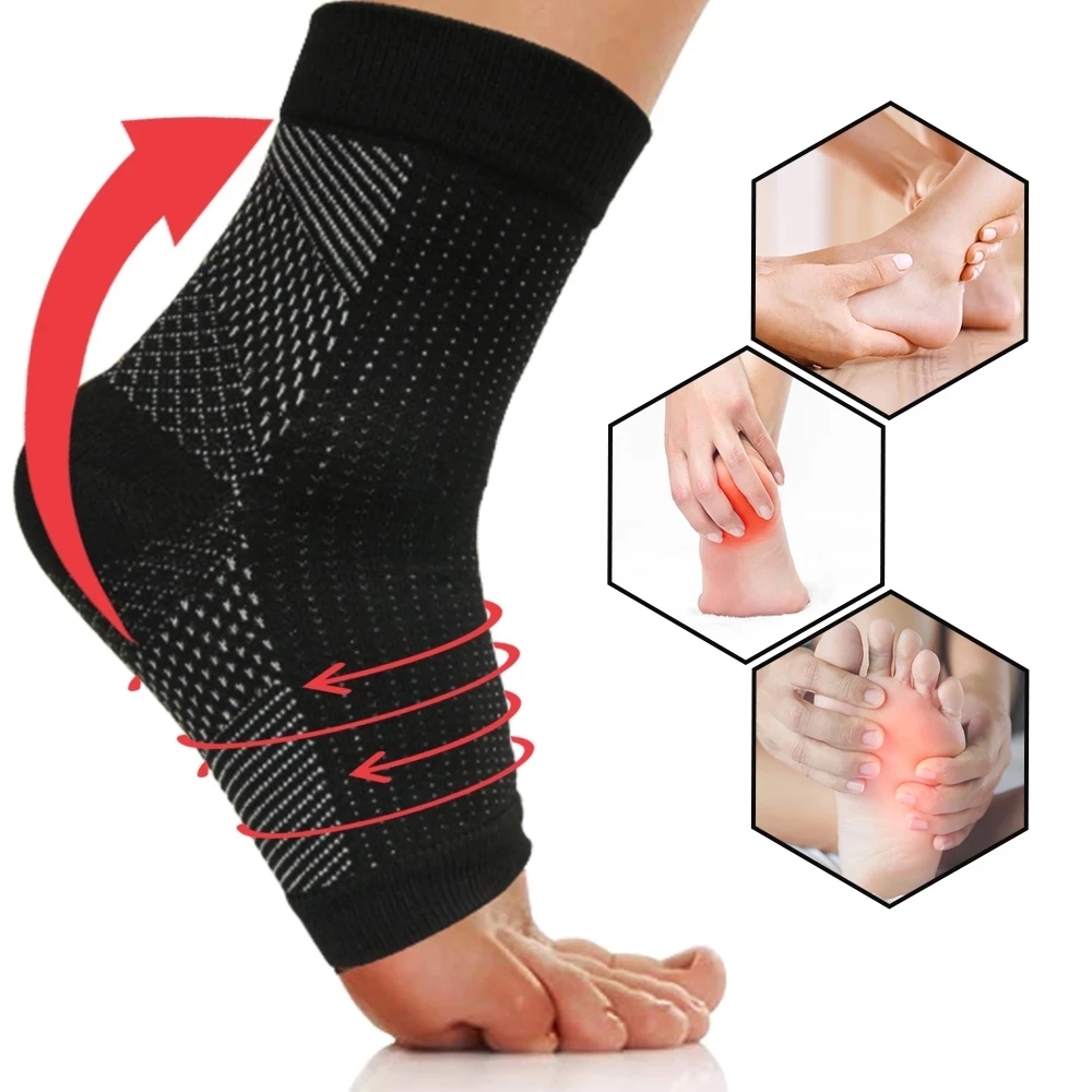 Foot angel anti fatigue compre - огляд і ціна Ankle Brace Sock