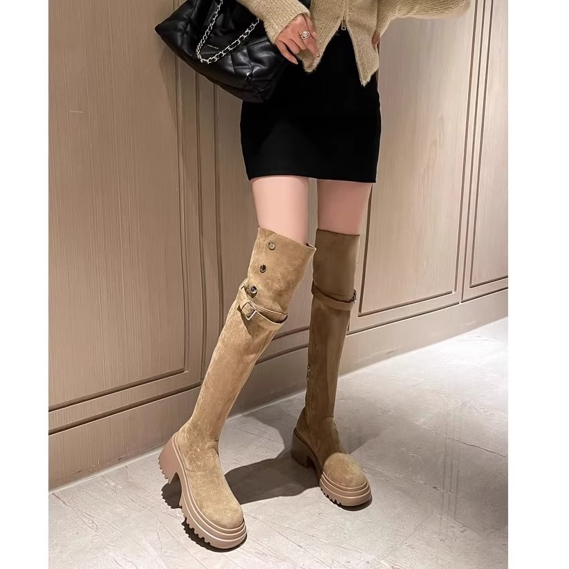 Knee over boots 2025 retro wes - огляд і ціна Knee High Sock Women