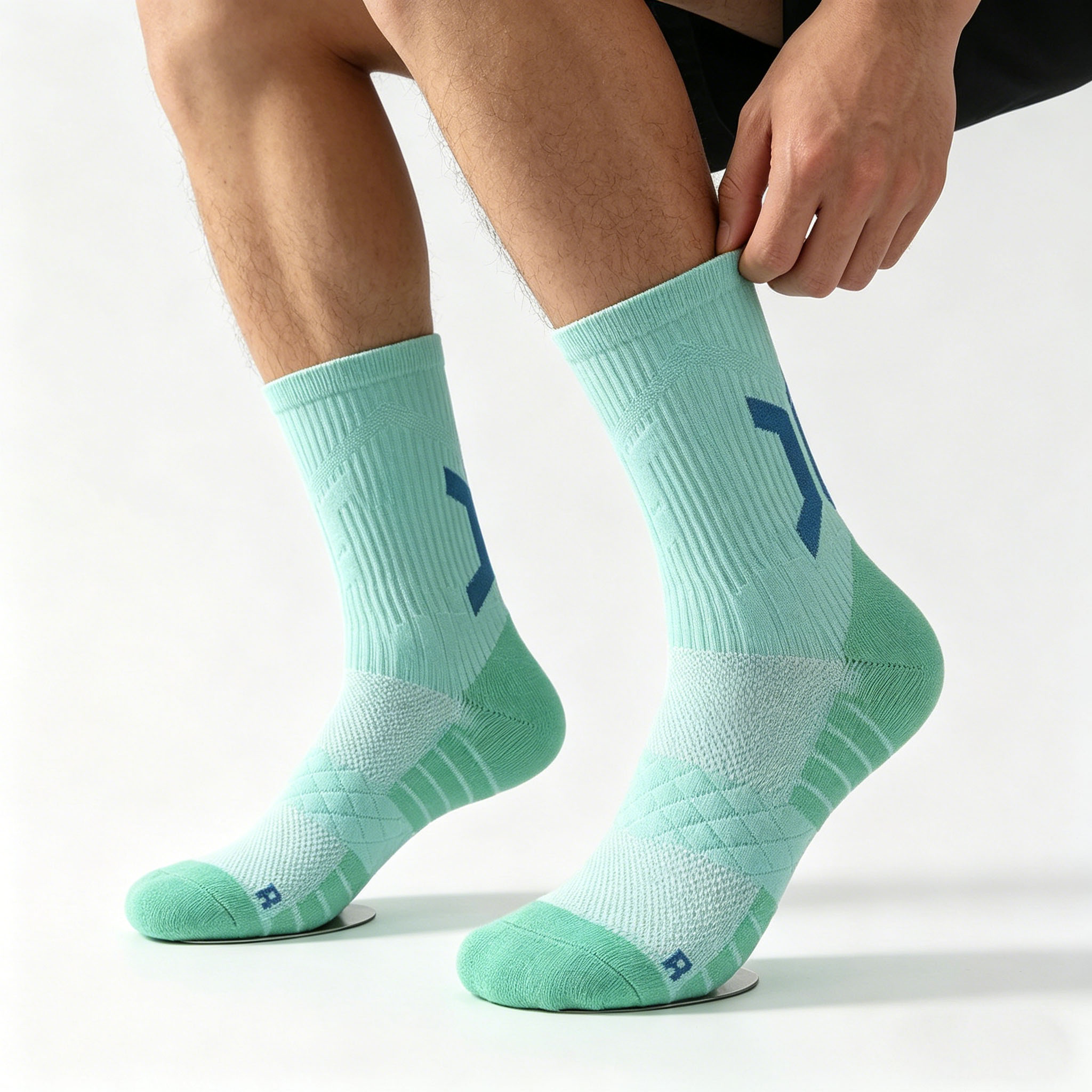 Men's Thick Cushioned Basketba - огляд і ціна Athletic Sock Cushion