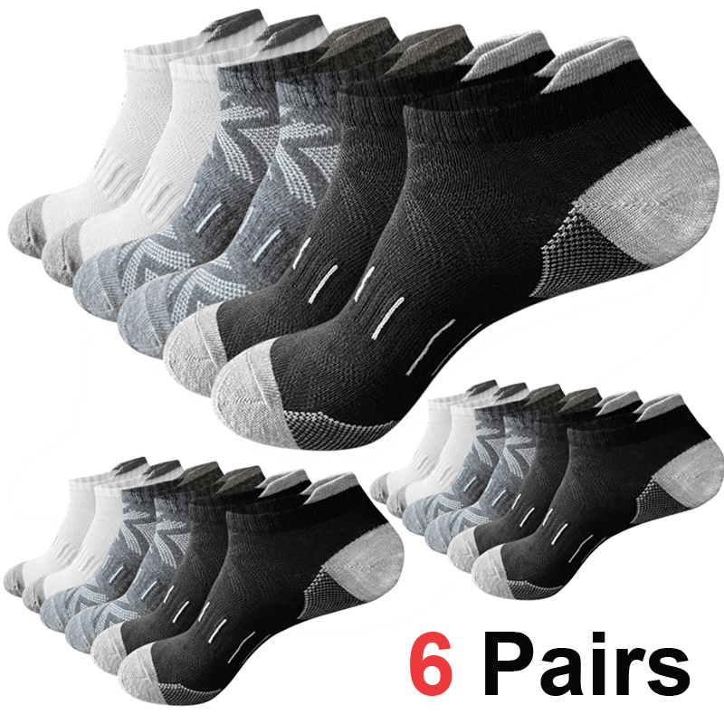 6/12Pairs Men's Arrow Print An - огляд і ціна Athletic Sock Cushion