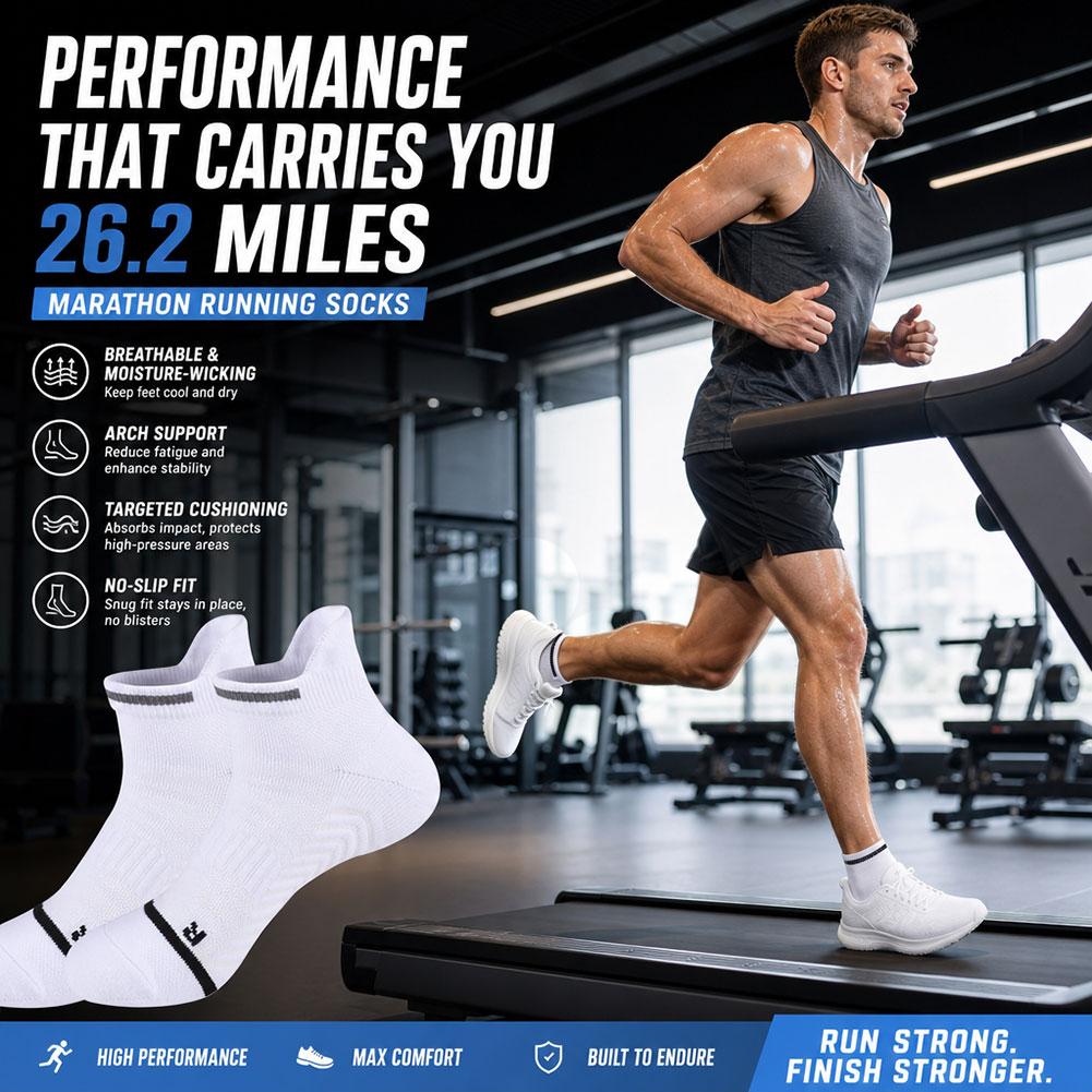 Professional Marathon Running  - огляд і ціна Athletic Sock Cushion